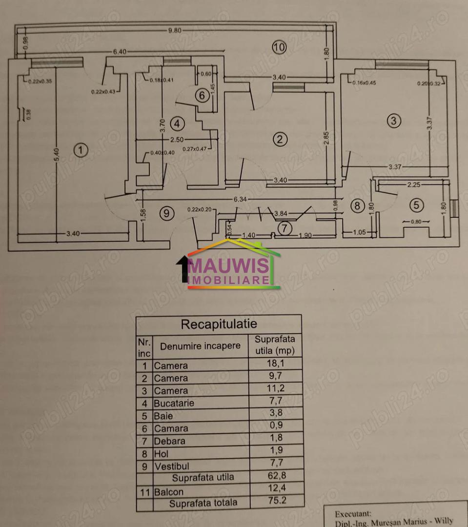 Vanzari Apartamente 3 camere Bucuresti IANCULUI